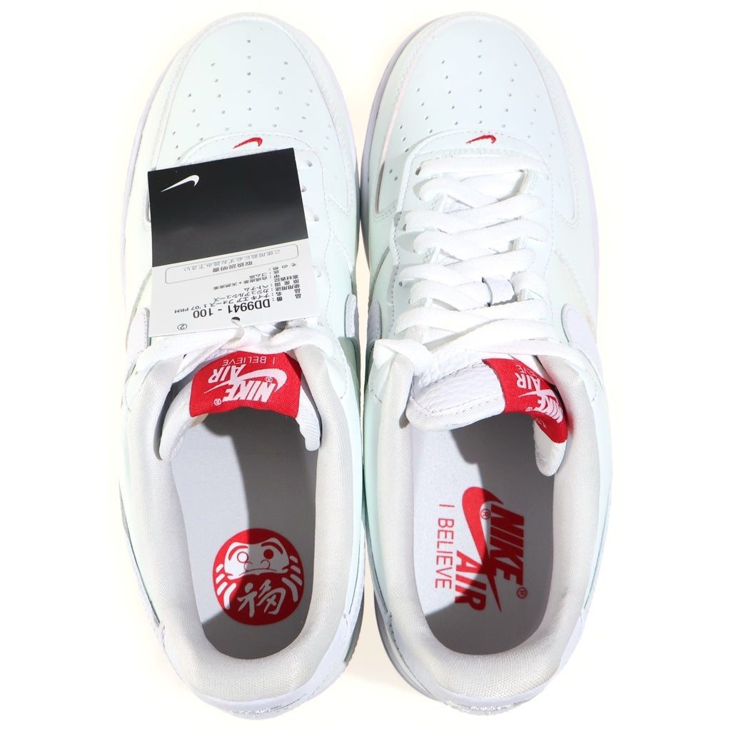 NIKE(ナイキ) IR FORCE 1 CO.JP I BELIEVE DD9941-100 達磨 エアフォース1 ダルマ ローカットスニーカー ホワイト/レッド US10/28cm