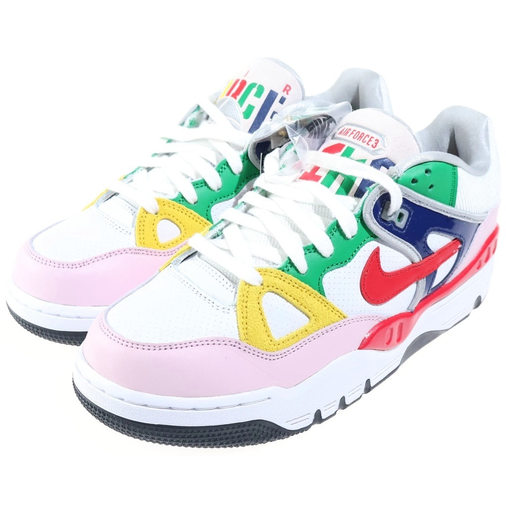 NIKE(ナイキ) ×NIGO AIR FORCE LOW SP WHITE MULTI FQ7012-100 ニゴー エアフォース 3 ホワイトマルチ ローカットスニーカー マルチカラー US10/28cm