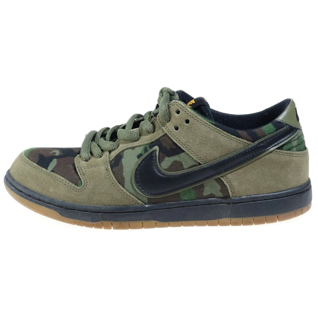 NIKE(ナイキ) ZOOM DUNK LOW PRO CAMO ズームダンク カモ ローカットスニーカー マルチカラー US9/27cm 854866-209