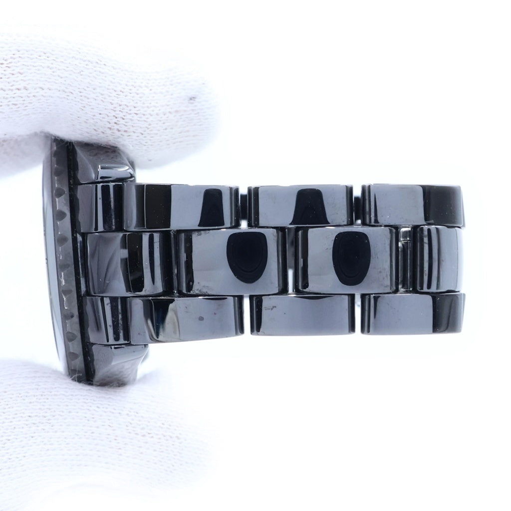 CHANEL(シャネル) J12 ウォンテッド ドゥ シャネル ブラック文字盤 SS/AT 38mm セラミック H7418