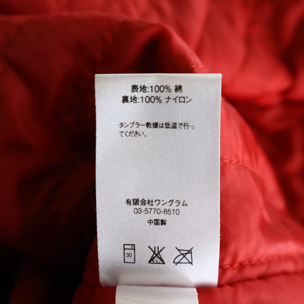 SUPREME(シュプリーム) 13AW Corduroy Polka Dot Quilted Shirt ポルカドット コーデュロイ キルティング 長袖シャツ ネイビー
