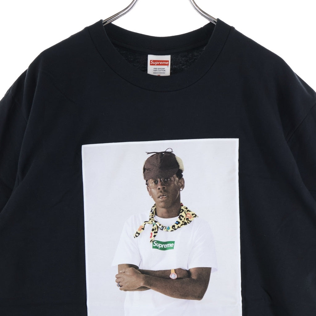 SUPREME(シュプリーム) 24AW Tyler The Creator Tee タイラーザクリエイター フォトプリント 半袖Tシャツ カットソー ブラック