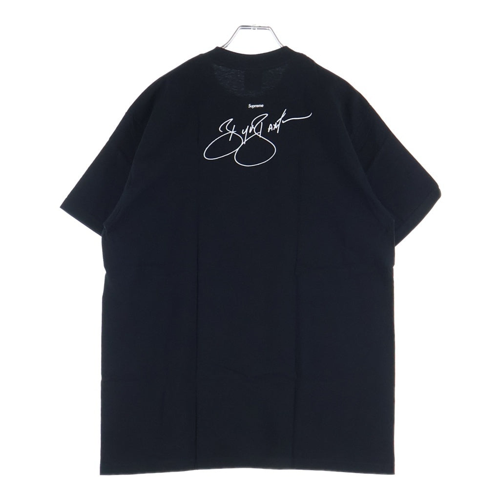 SUPREME(シュプリーム) 19SS Buju Banton Wake The World Tee ブジュバントン プリントロゴ 半袖Tシャツ カットソー ブラック