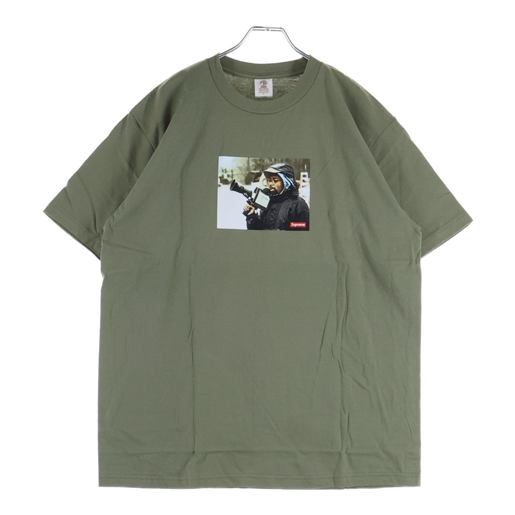 SUPREME(シュプリーム) 25SS 40 Acres Spike Tee スパイクリー フォトぷりんと 半袖Tシャツ カットソー カーキ