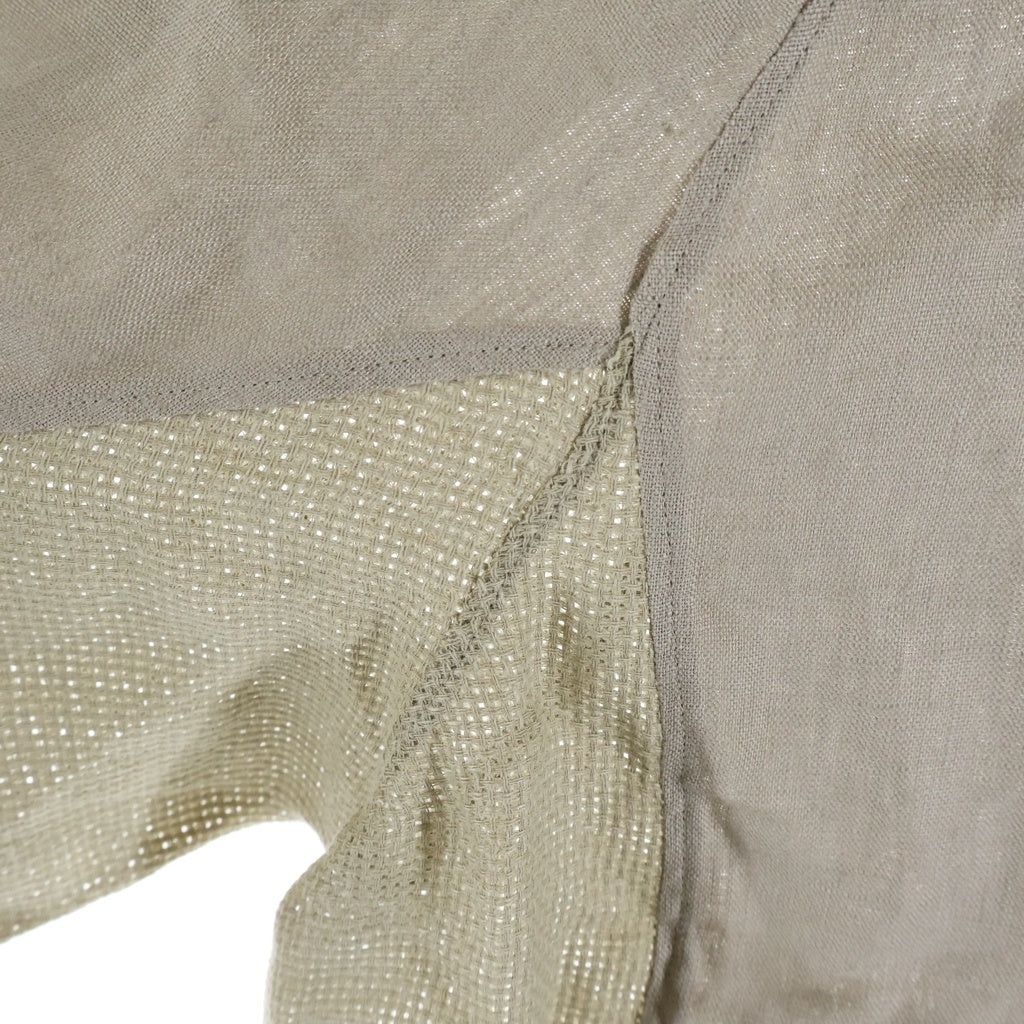 NIKE(ナイキ) ×STUSSY U NRG Linen Jacket Hoodie ステューシー リネン フーデッドジャケット ベージュ FZ5751-263