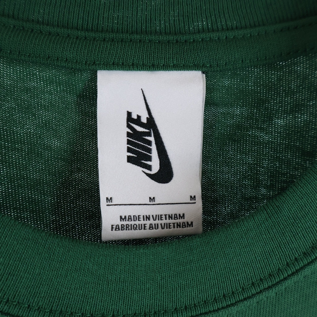 NIKE(ナイキ) ×STUSSY SS LINK LS TEE ステューシー プリントロゴ 長袖Tシャツ カットソー グリーン DD3344-341