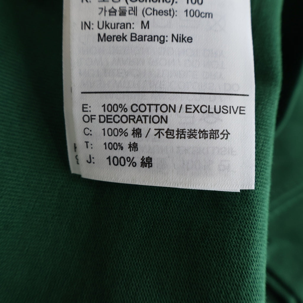 NIKE(ナイキ) ×STUSSY SS LINK LS TEE ステューシー プリントロゴ 長袖Tシャツ カットソー グリーン DD3344-341