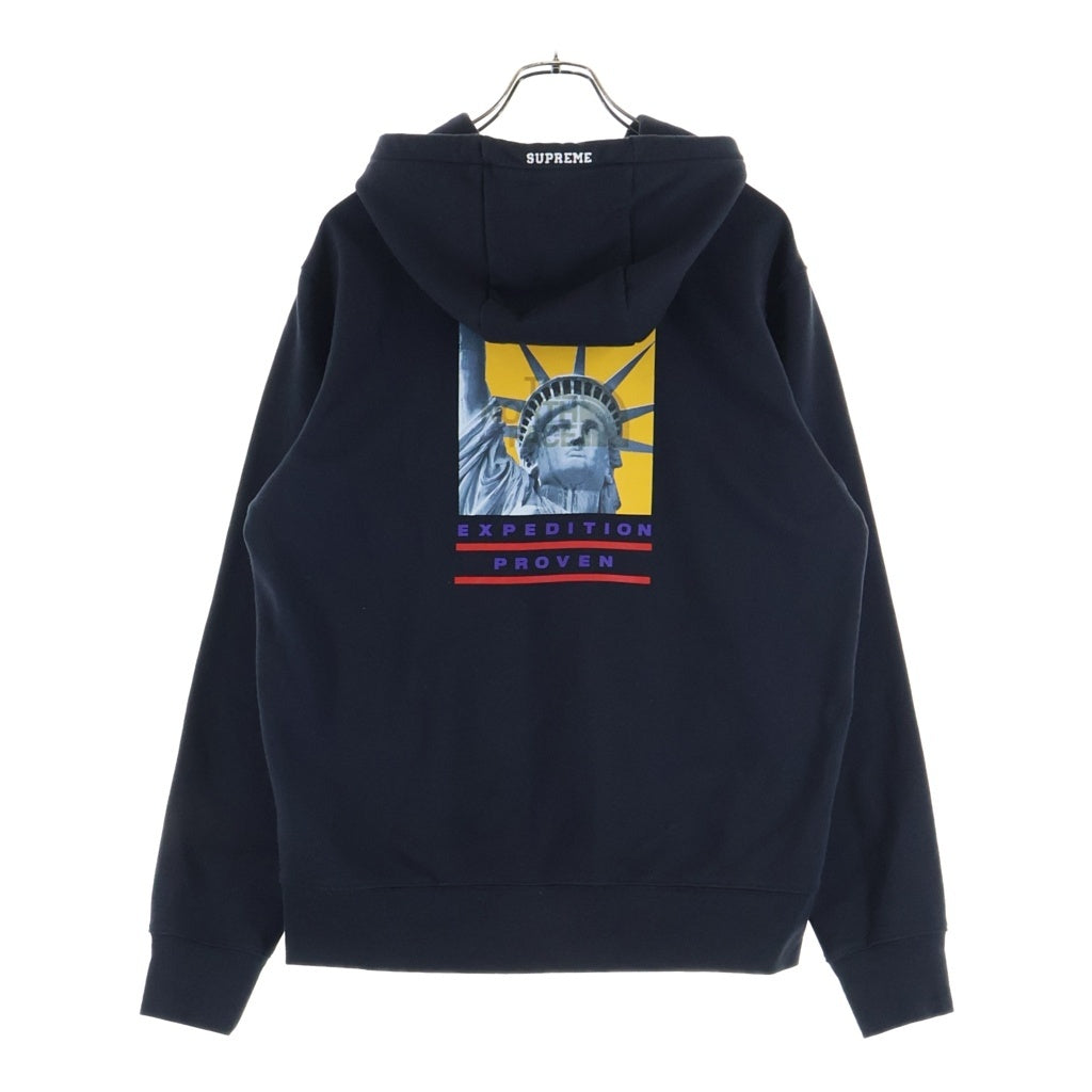SUPREME(シュプリーム) 19AW ×THE NORTH FACE Statue of Liberty Hooded Sweatshirt 自由の女神 スウェットプルオーバーパーカー NT61906I