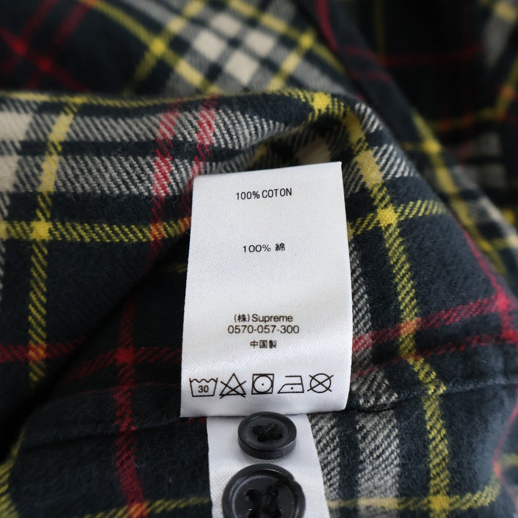SUPREME(シュプリーム) 20AW Tartan Flannel Shirt タータンチェック フランネル長袖シャツ マルチカラー