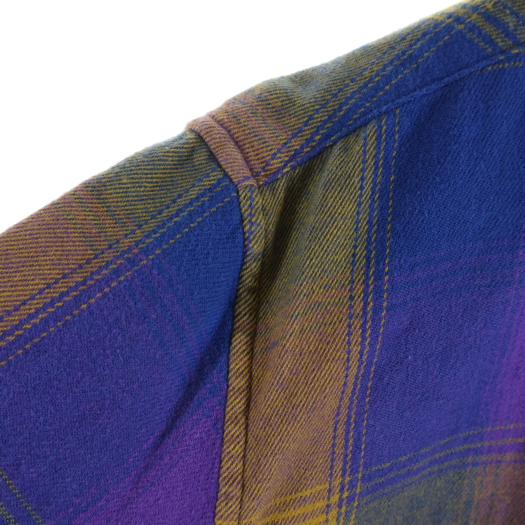 SUPREME(シュプリーム) 18AW Shadow Plaid Flannel Shirt シャドープレイド フランネル長袖シャツ マルチカラー
