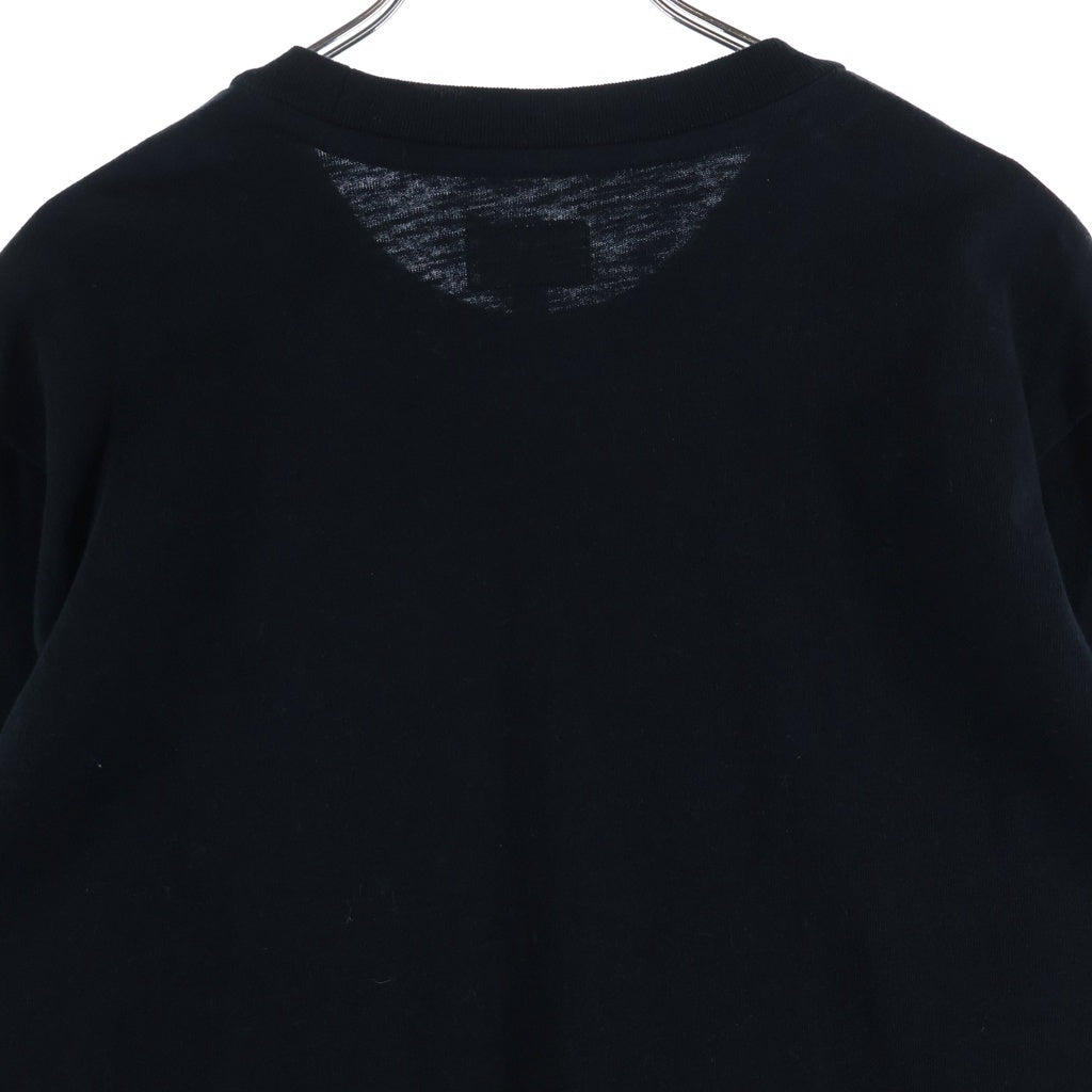 SUPREME(シュプリーム) 17AW Meatallic L/S Top メタリックロゴ 長袖Tシャツ カットソー ブラック