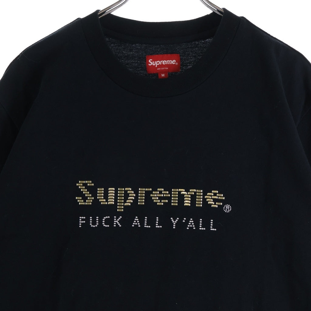 SUPREME(シュプリーム) 19SS Gold Bars S/S Tee ゴールドバース 半袖Tシャツ カットソー ブラック