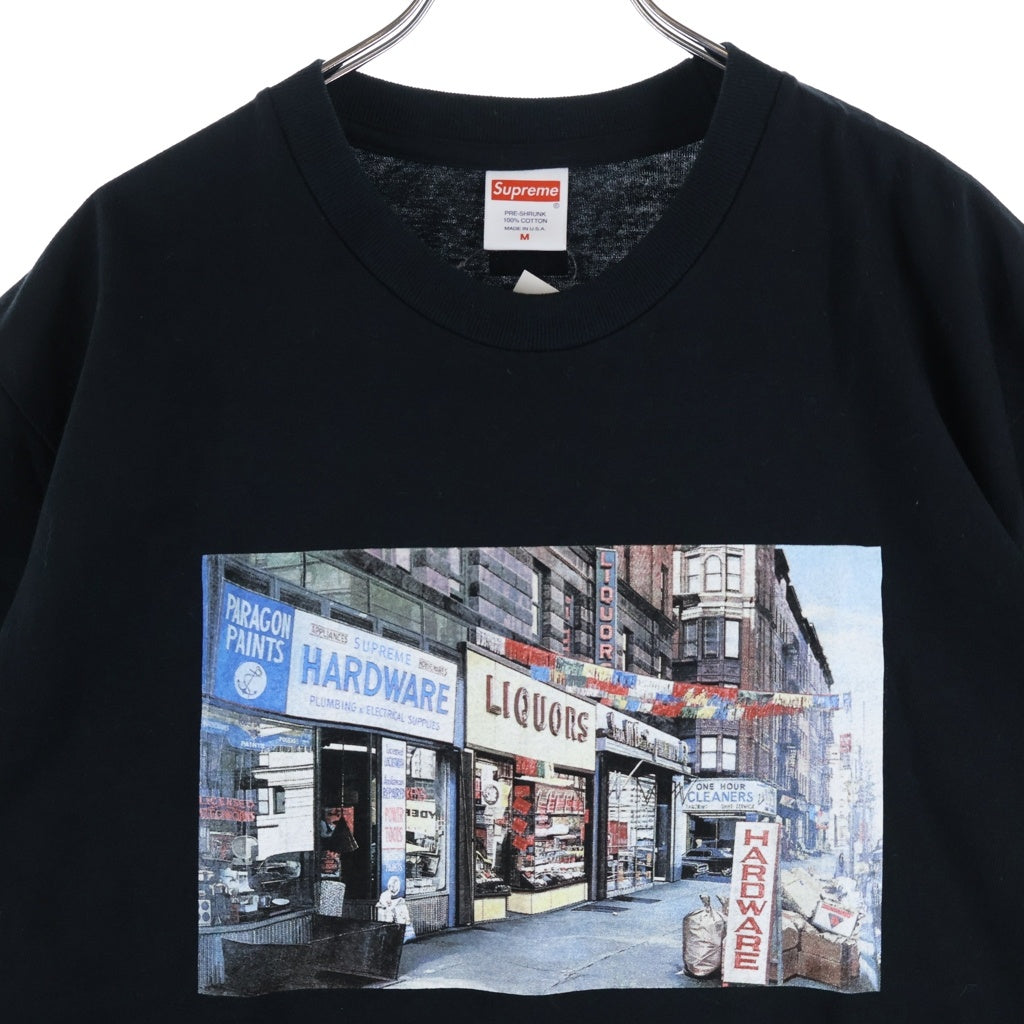 SUPREME(シュプリーム) 18SS Hardware Tee ハードウェア グラフィックプリント 半袖Tシャツ カットソー ブラック