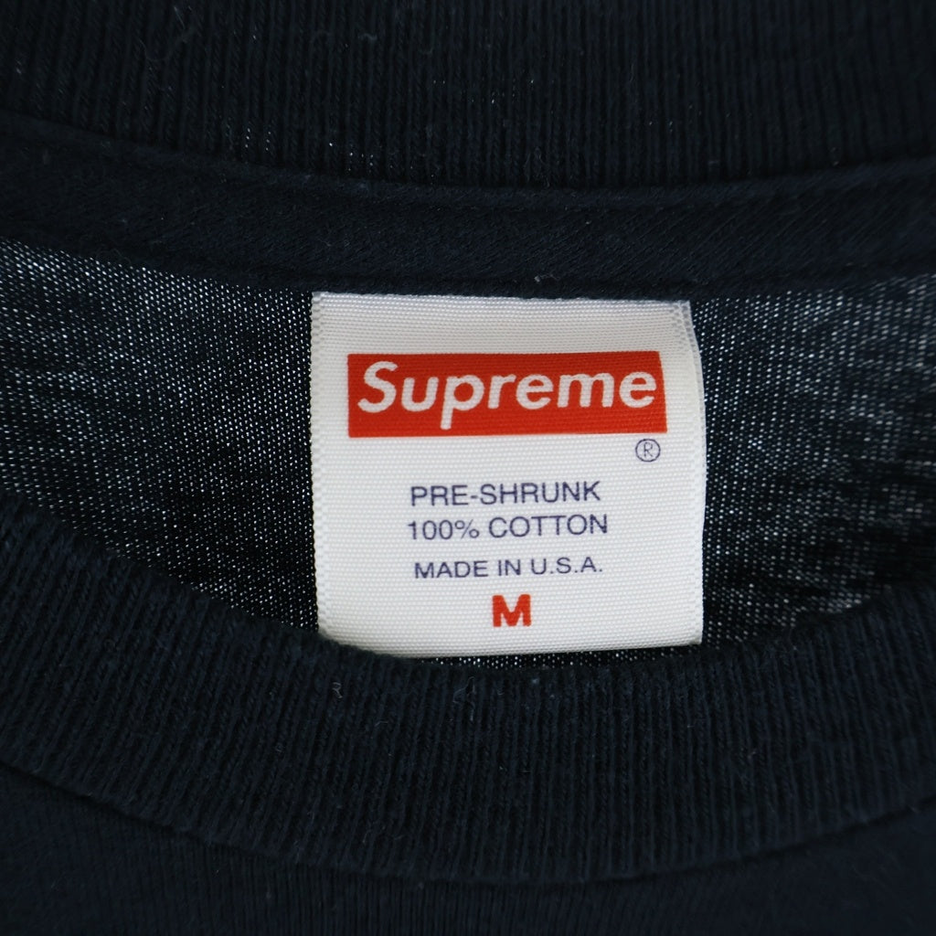 SUPREME(シュプリーム) 18AW Since Nineteen Ninety 1994 L/S Tee フロントロゴ 長袖Tシャツ カットソー ブラック