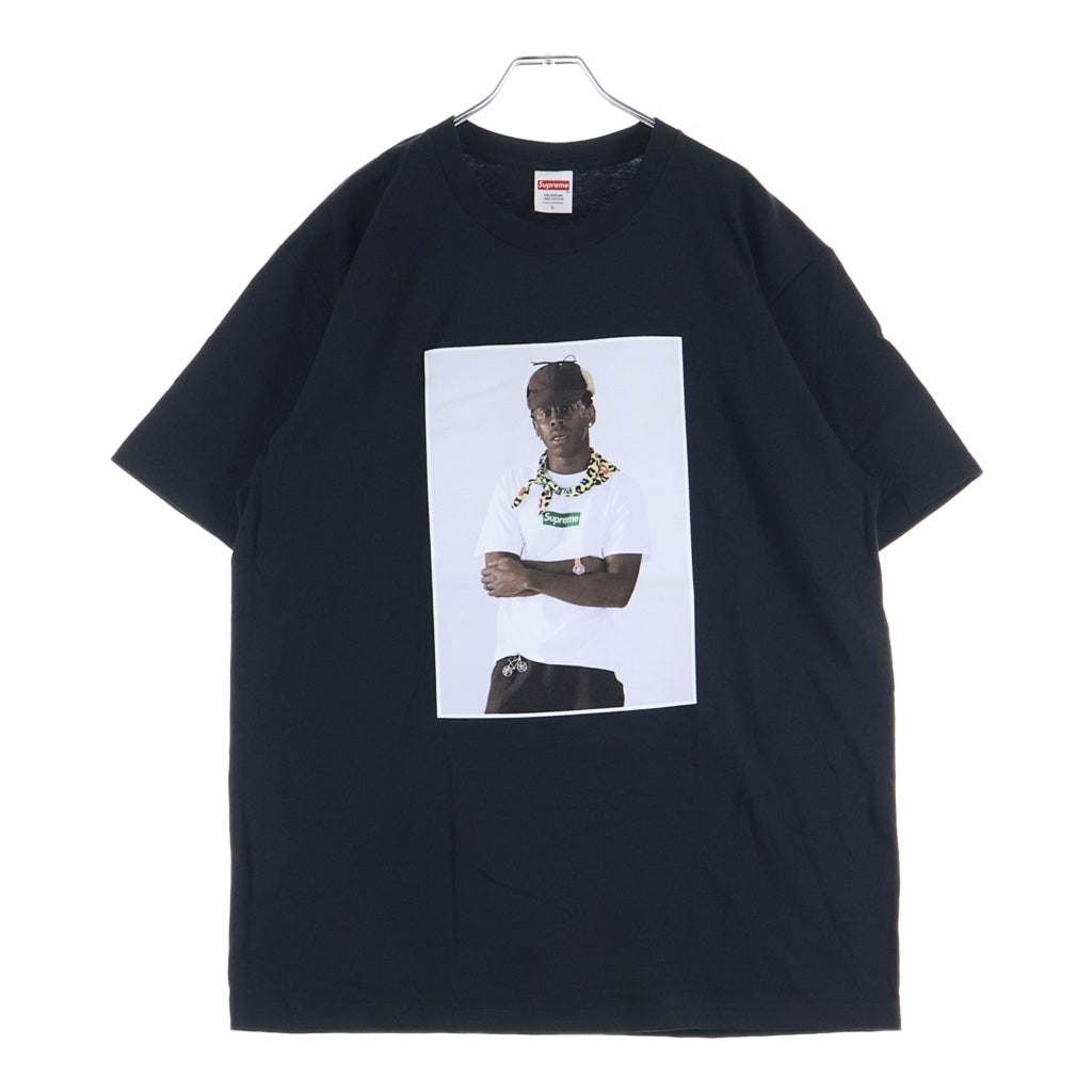 SUPREME(シュプリーム) 24AW Tyler The Creator Tee タイラーザクリエイター フォトプリント 半袖Tシャツ カットソー ブラック