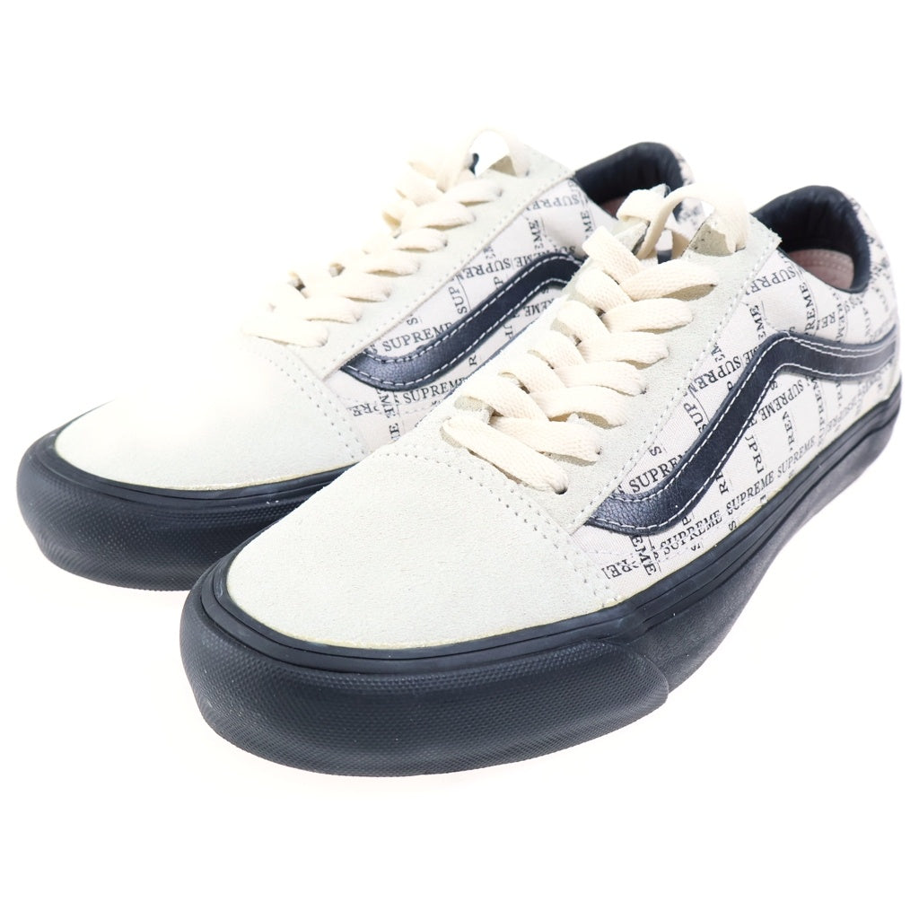 SUPREME(シュプリーム) ×VANS OLD SKOOL ×バンズ オールドスクール ホワイト US9/27cm VN0A45JC2YV