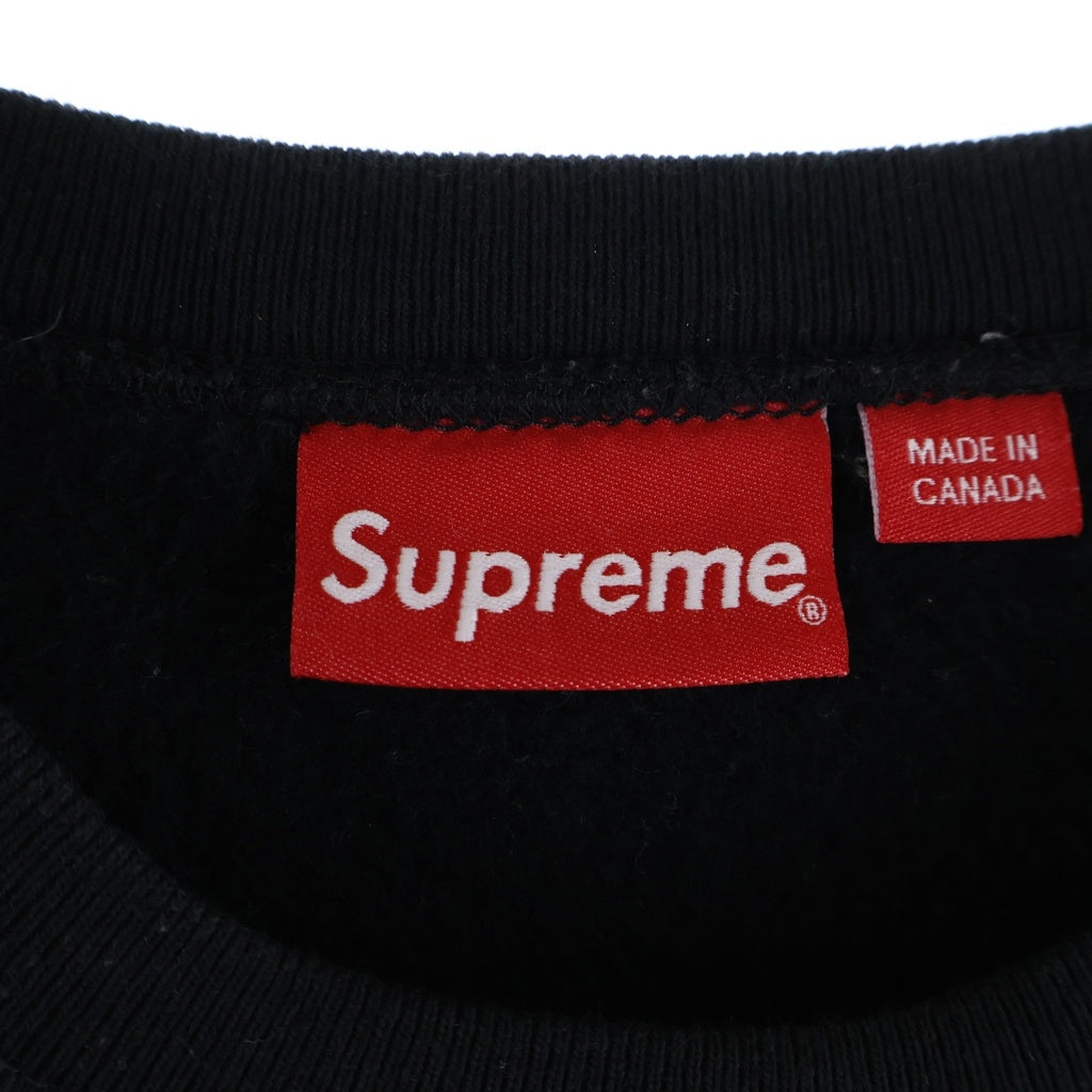 SUPREME(シュプリーム) 15AW Arc Logo Crewneck アーチロゴ スウェットクルーネックシャツ トレーナー ブラック