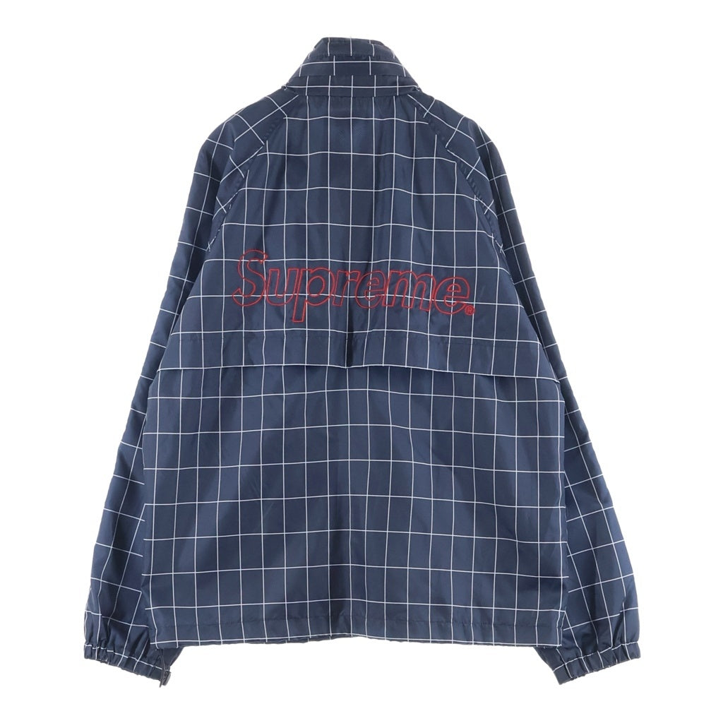 SUPREME(シュプリーム) 15AW Windbreaker Warm Up Jacket ウィンドブレーカー ウォームアップジャケット ネイビー