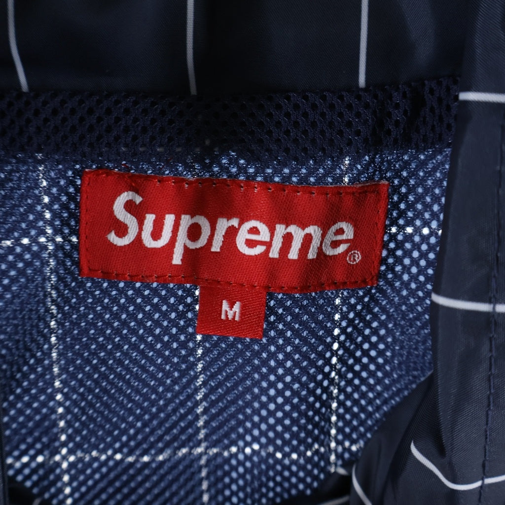 SUPREME(シュプリーム) 15AW Windbreaker Warm Up Jacket ウィンドブレーカー ウォームアップジャケット ネイビー