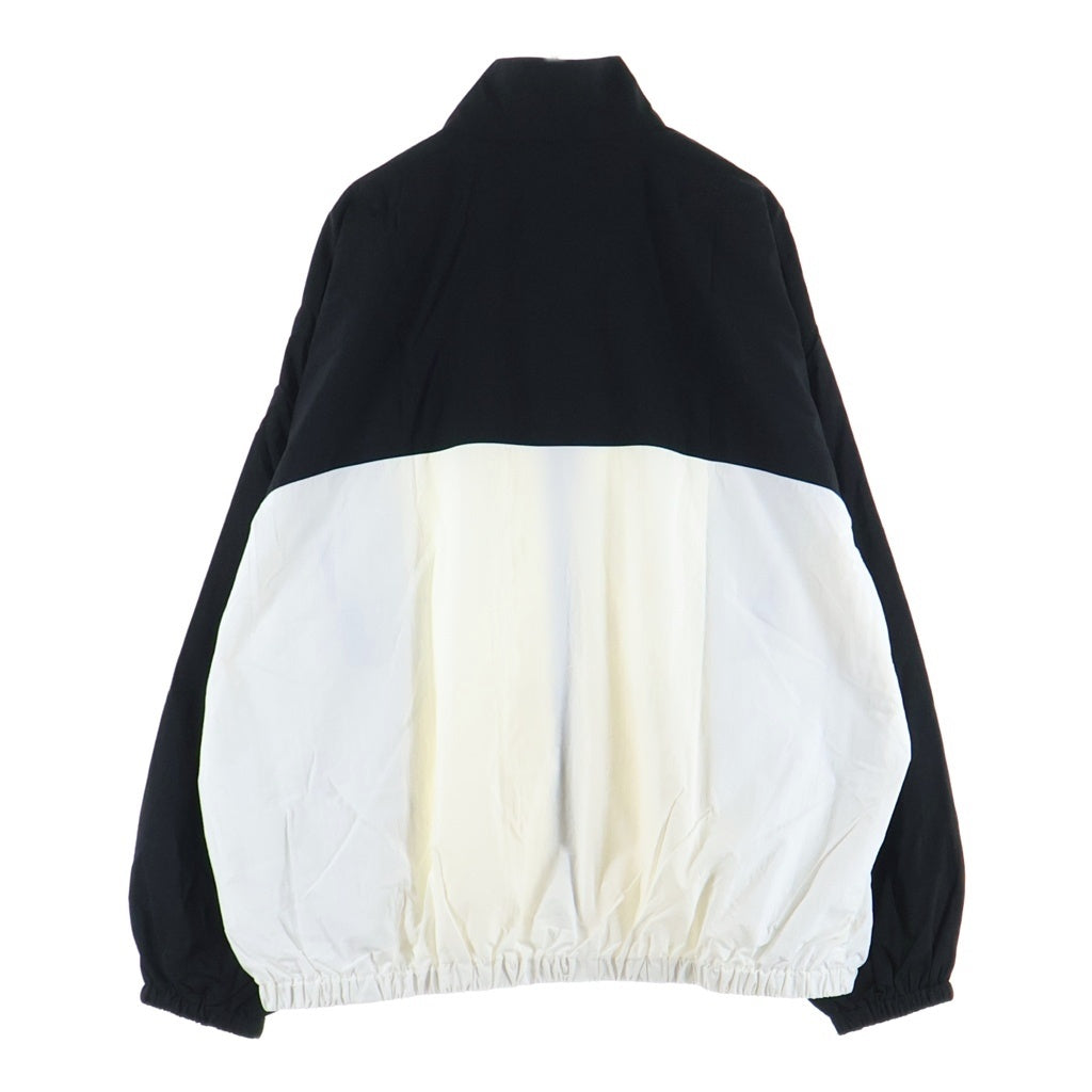 HUF(ハフ) ×UMBRO PANEL TRACK JACKET アンブロ パネル ナイロン トラックジャケット ブラック/ホワイト 24M JK90020