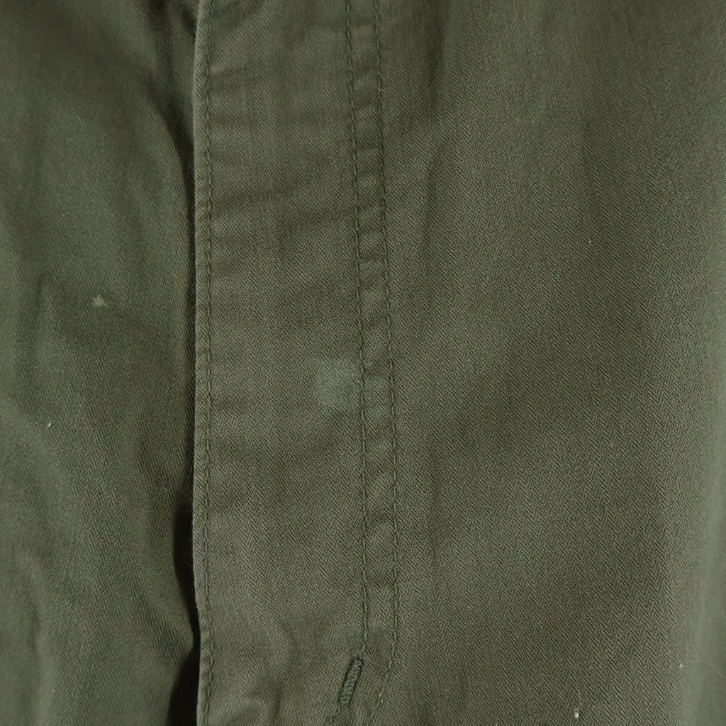 SOPHNET.(ソフネット) 00S ヘリンボーン 裾ジップ/Dカン付き カーゴパンツ カーキ SOPH-40052