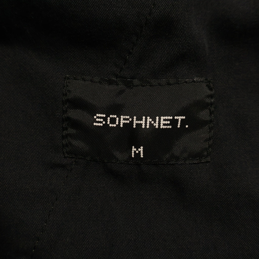 SOPHNET.(ソフネット) 00S ヘリンボーン 裾ジップ/Dカン付き カーゴパンツ カーキ SOPH-40052