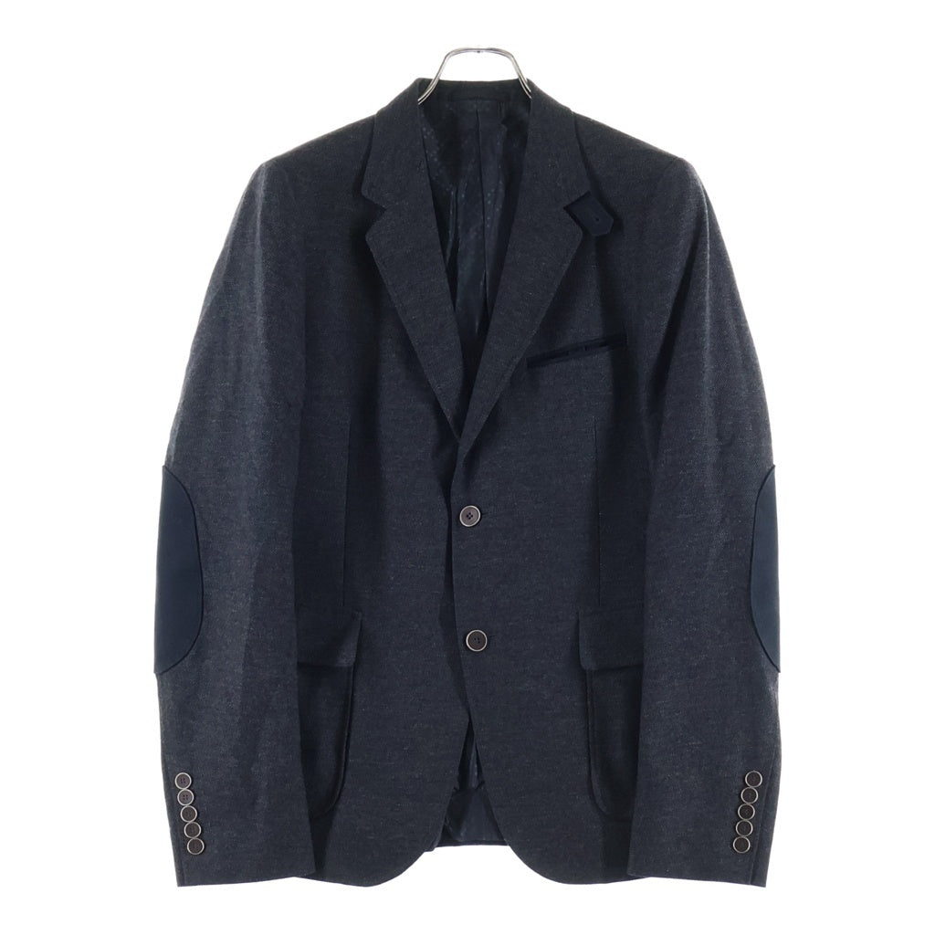 GUCCI(グッチ) 00S エルボーパッチ/カーゴポケット ウールシングルテーラードジャケット グレー 18UBF0