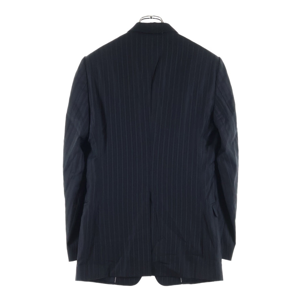 DOLCE & GABBANA(ドルチェアンドガッバーナ) MARTINI マティーニ ストライプ柄 シングルテーラードジャケット ブラック/グレー G1BIMT