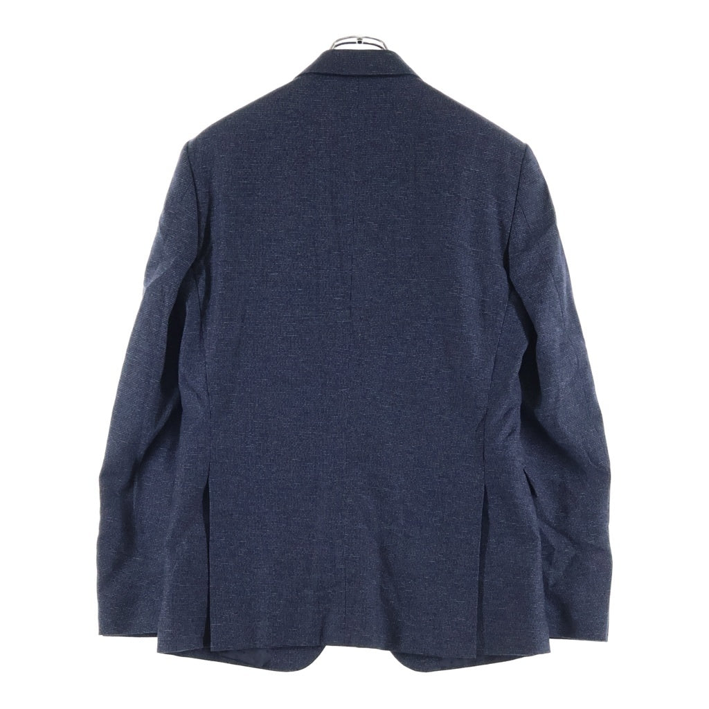 DOLCE & GABBANA(ドルチェアンドガッバーナ) ピンチェック柄 ウール シングルテーラードジャケット グレー G1BIM