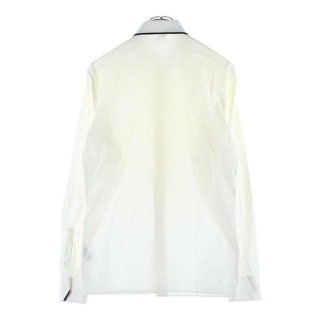 Dior HOMME(ディオールオム) 07SS アーカイブ エディ期 比翼 ドレスシャツ ホワイト 7E3151190100