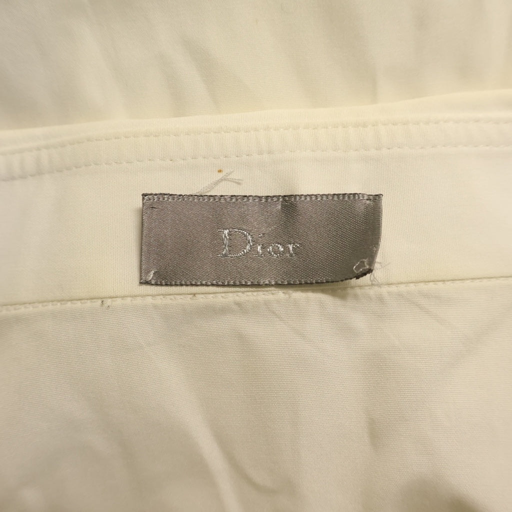 Dior HOMME(ディオールオム) 07SS アーカイブ エディ期 比翼 ドレスシャツ ホワイト 7E3151190100