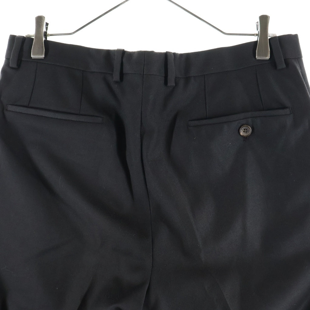 GUCCI(グッチ) ウール スラックス スーツ トラウザー ブラック 21W3F1