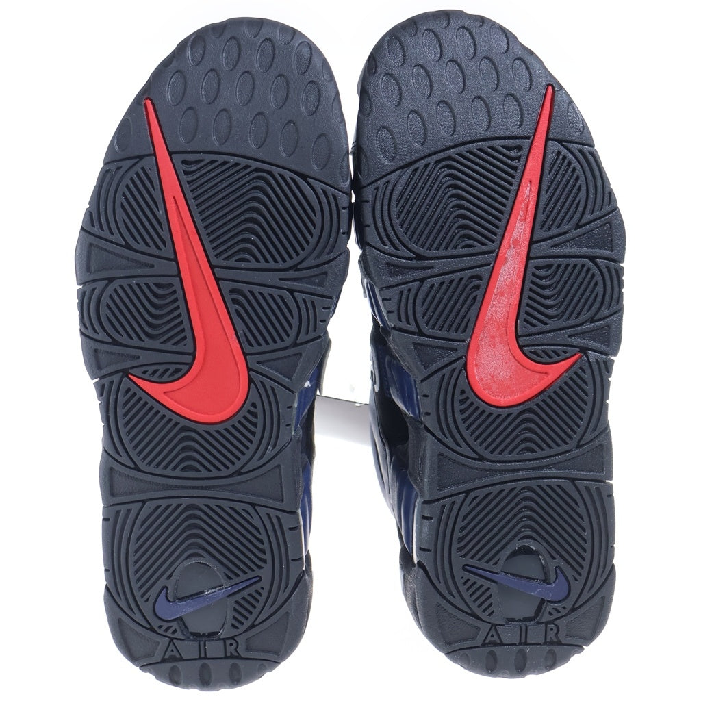 NIKE(ナイキ) AIR MORE UPTEMPO 96 DJ4400-001 エアモアアップテンポ ハイカットスニーカー ブラック/レッド US8.5/26.5cm