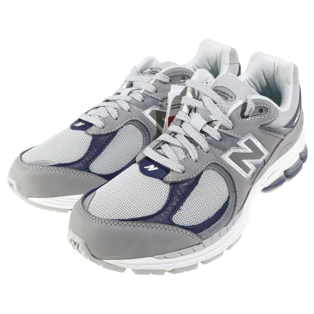 New Balance(ニューバランス) ヌバック/メッシュローカットスニーカー グレー US9.5/27.5cm M2002RTH