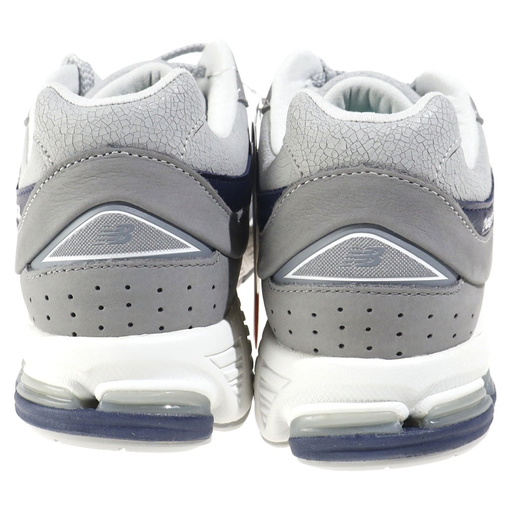 New Balance(ニューバランス) ヌバック/メッシュローカットスニーカー グレー US9.5/27.5cm M2002RTH