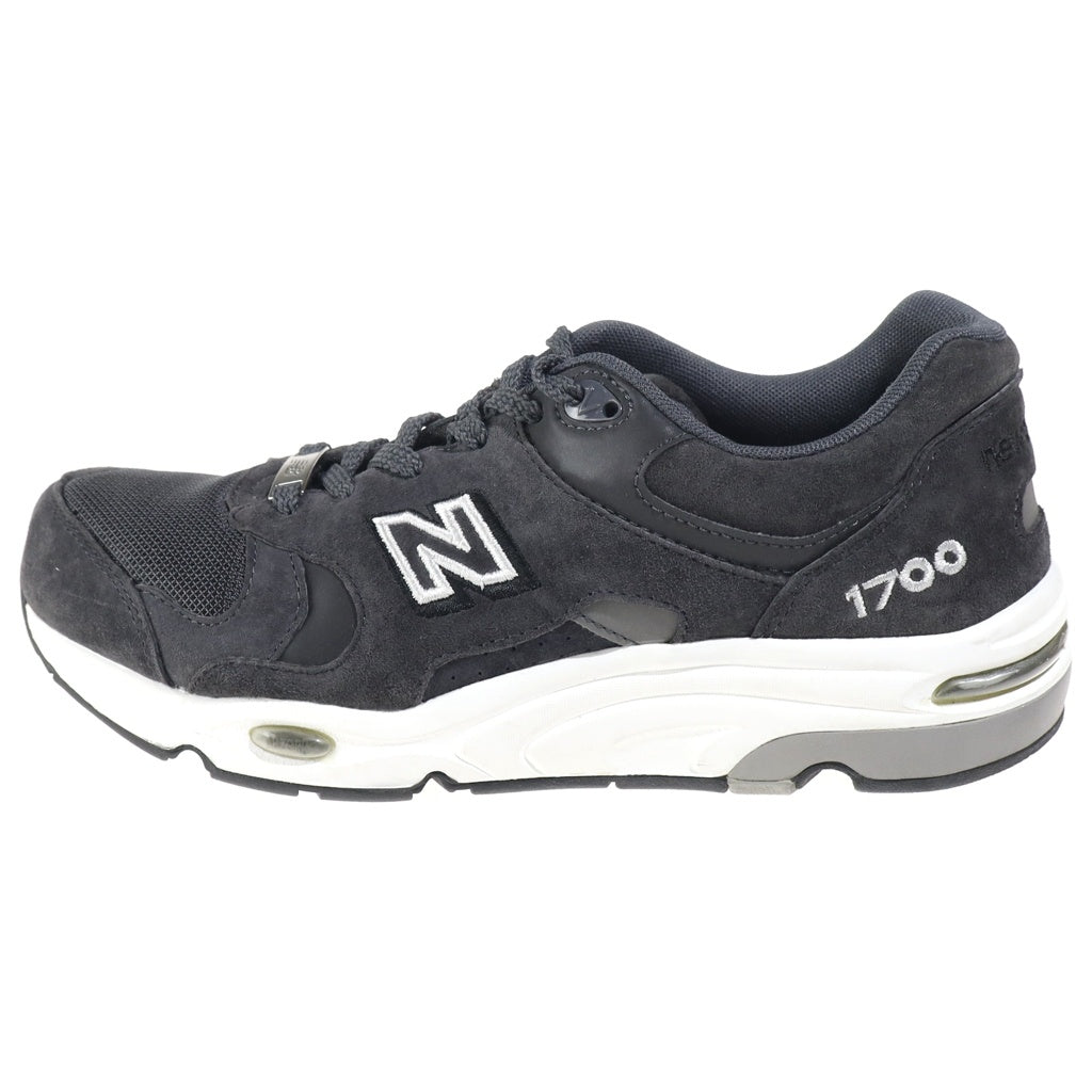 New Balance(ニューバランス) ×UNITED ARROWS ユナイテッドアローズ別注 ヌバック/メッシュローカットスニーカー ダークグレー US9.5/27.5cm CM1700JC