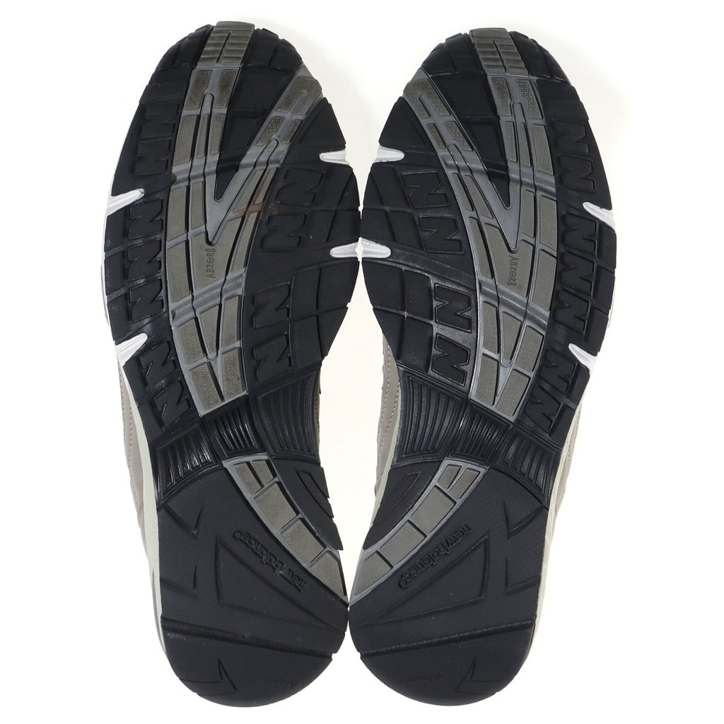 New Balance(ニューバランス) 20TH Anniversary 20周年記念 ヌバック/メッシュローカットスニーカー ベージュ/グレー US9.5/27.5cm M991ANI