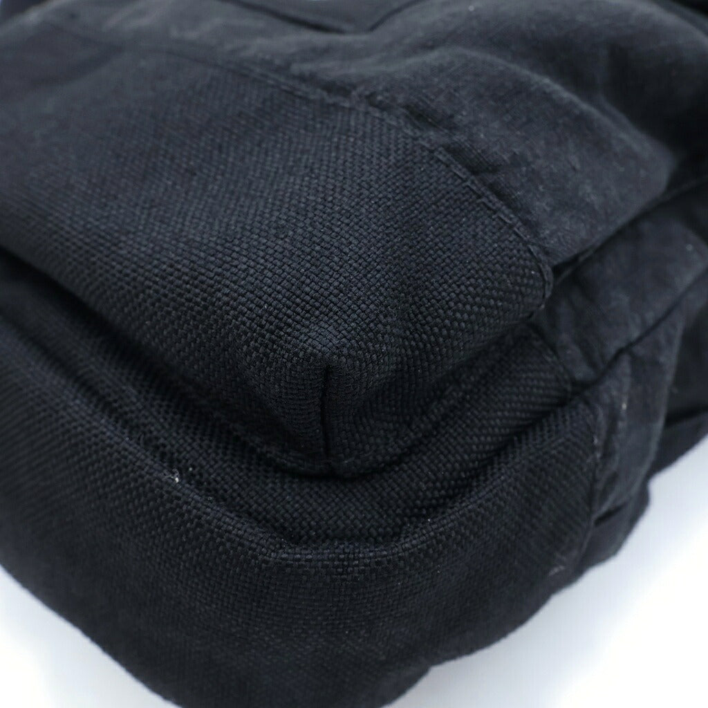 STONE ISLAND(ストーンアイランド) 24SS LINO NYLON TELA-TC ナイロン クロスボディバッグ ショルダーバッグ ブラック 801590830