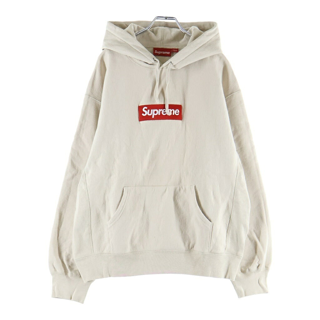 SUPREME(シュプリーム) 24AW Box Logo Hooded Sweatshirt ボックスロゴ スウェットプルオーバーパーカー ベージュ M