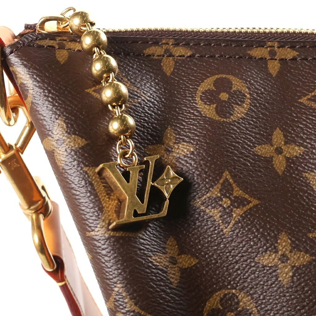 LOUIS VUITTON(ルイヴィトン) モノグラム バガボンド・ホーボー ワンショルダーバッグ トートバッグ ブラウン PVC×レザー M14018 ICタイプ