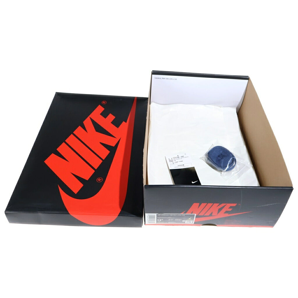 NIKE(ナイキ) AIR JORDAN 1 LOW OG MYSTIC NAVY エアジョーダン1 ミスティックネイビー ローカットスニーカー ブラック/ネイビー US9.5/27.5cm CZ0790-041