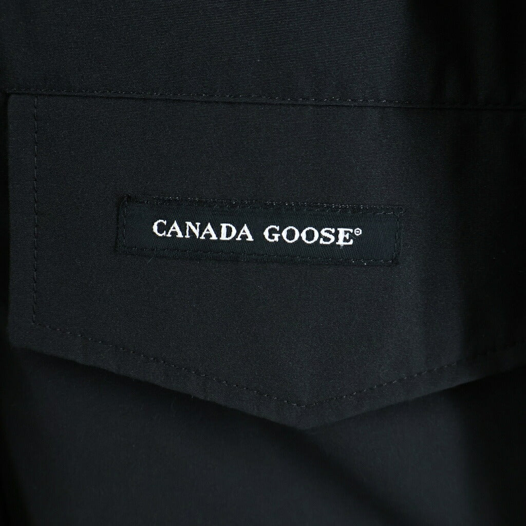 CANADA GOOSE(カナダグース) LANGFORD PARKA ラングフォードパーカー ファーフーデッド ダウンコート ブラック 2062MA