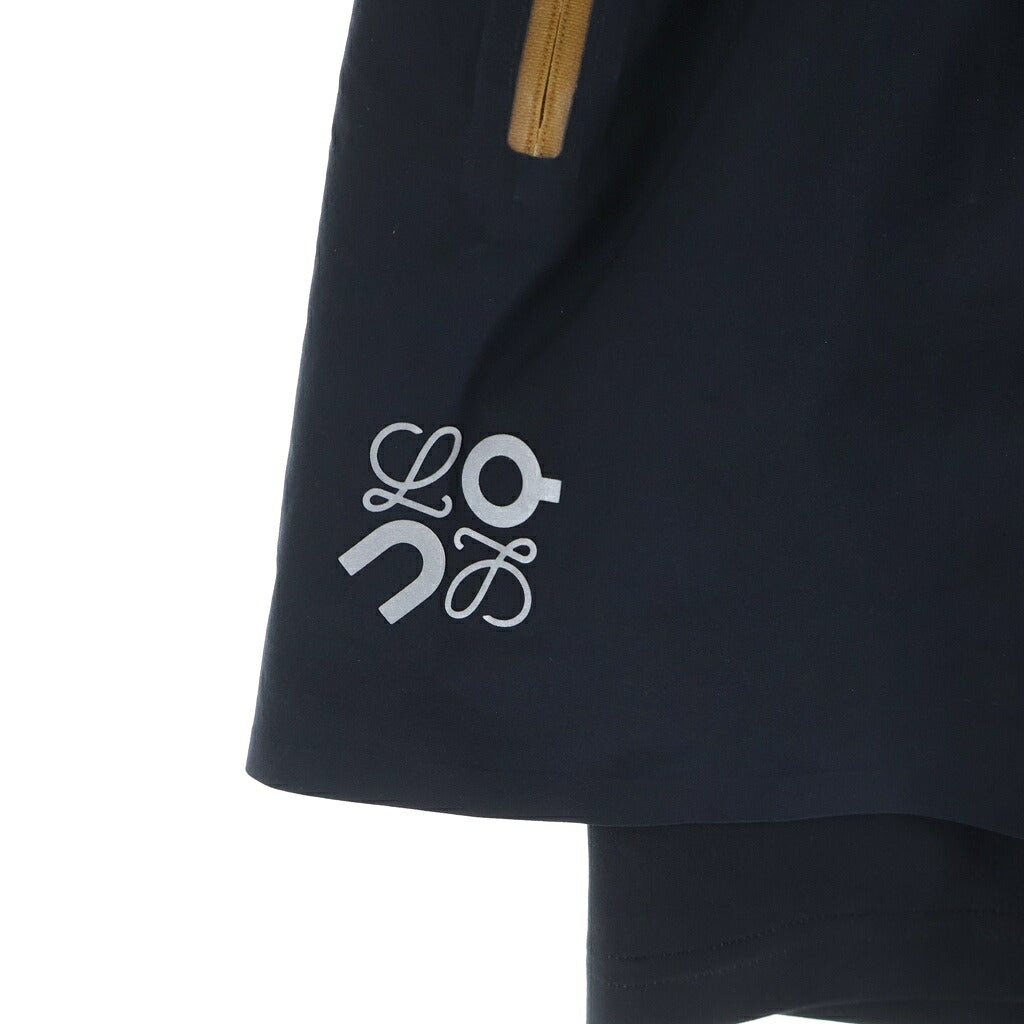 LOEWE(ロエベ) 25SS ×On Performance Shorts in Technical Shell オン パフォーマンスショーツ ナイロンハーフパンツ ブラック H929Y1AX02