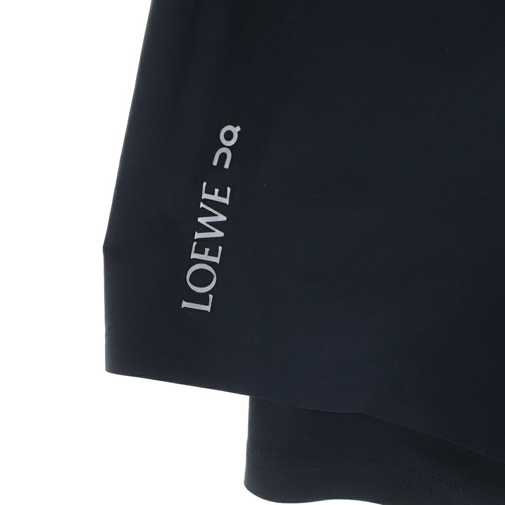 LOEWE(ロエベ) 25SS ×On Performance Shorts in Technical Shell オン パフォーマンスショーツ ナイロンハーフパンツ ブラック H929Y1AX02