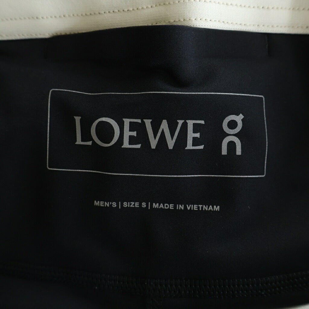 LOEWE(ロエベ) 25SS ×On Performance Shorts in Technical Shell オン パフォーマンスショーツ ナイロンハーフパンツ ブラック H929Y1AX02