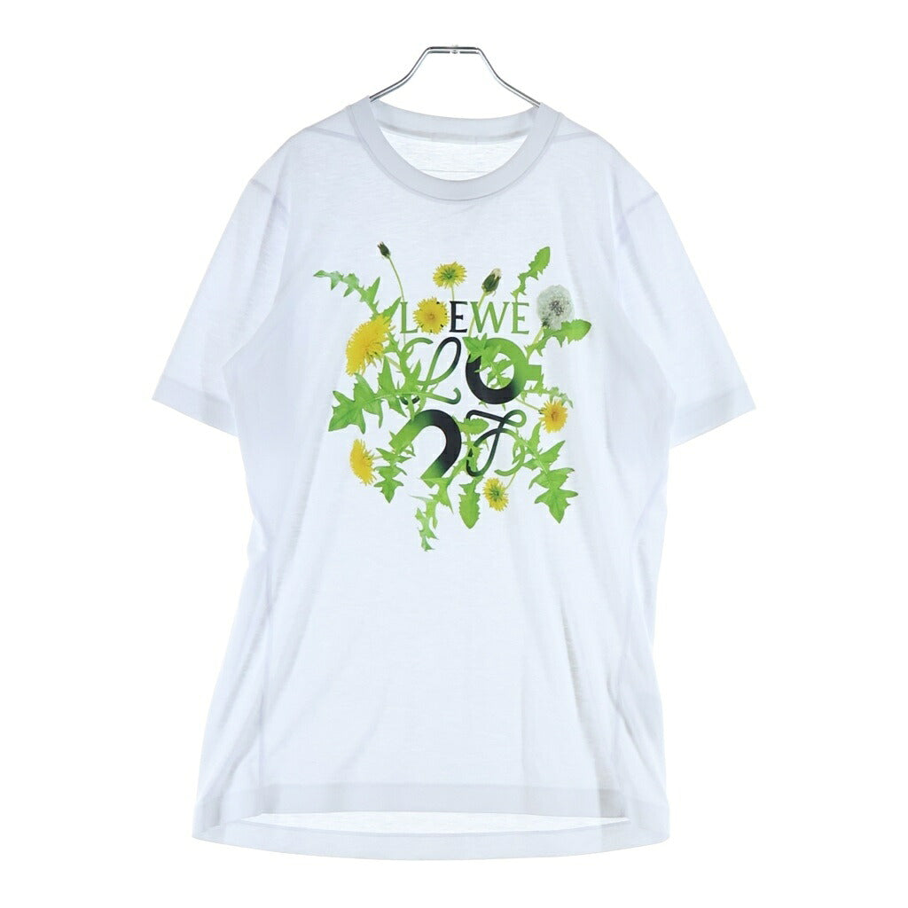 LOEWE(ロエベ) 25SS ×On Active T-Shirt オン プリントロゴ アクティブ 半袖Tシャツ カットソー ホワイト H929Y22X09