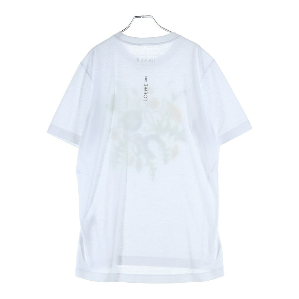 LOEWE(ロエベ) 25SS ×On Active T-Shirt オン プリントロゴ アクティブ 半袖Tシャツ カットソー ホワイト H929Y22X09