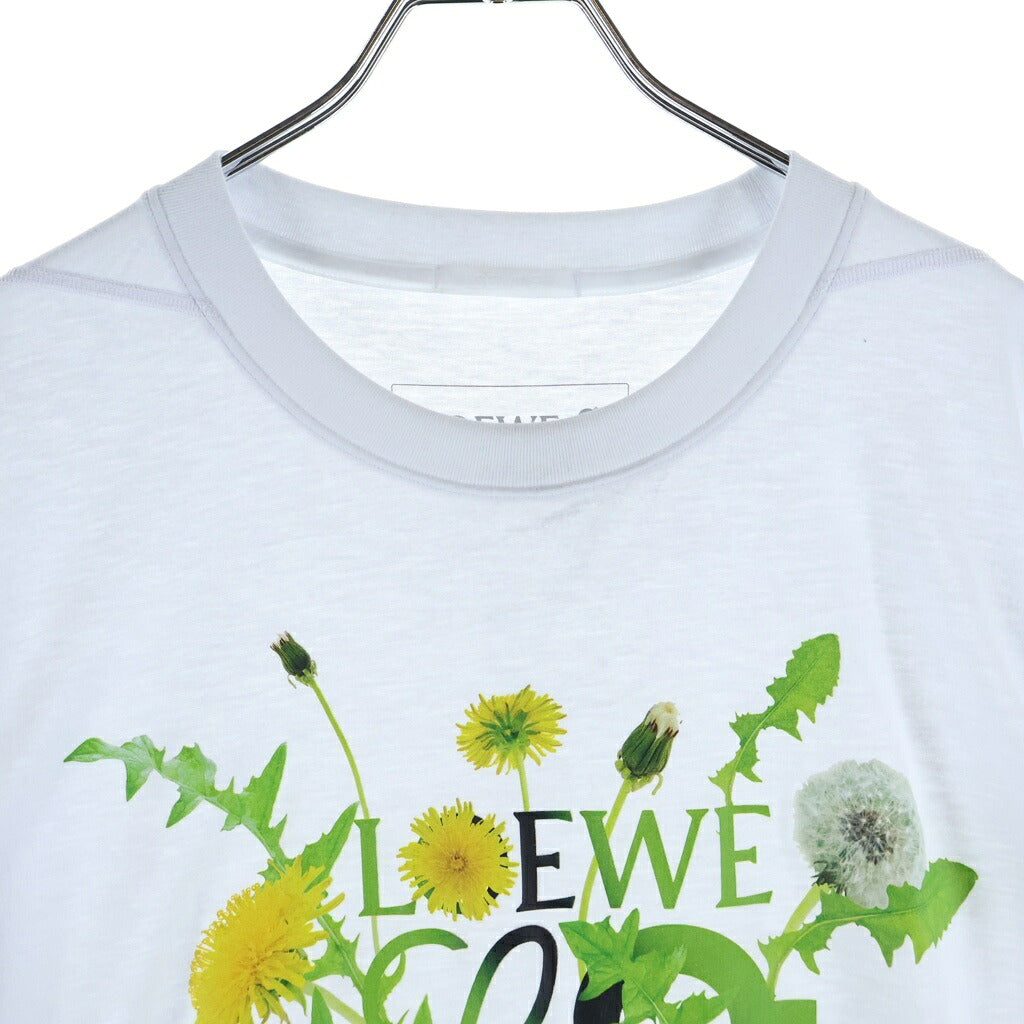 LOEWE(ロエベ) 25SS ×On Active T-Shirt オン プリントロゴ アクティブ 半袖Tシャツ カットソー ホワイト H929Y22X09