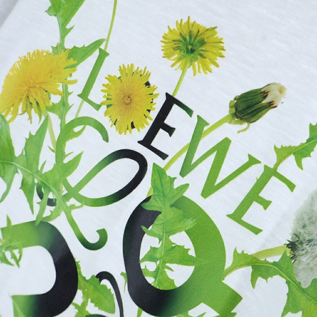 LOEWE(ロエベ) 25SS ×On Active T-Shirt オン プリントロゴ アクティブ 半袖Tシャツ カットソー ホワイト H929Y22X09