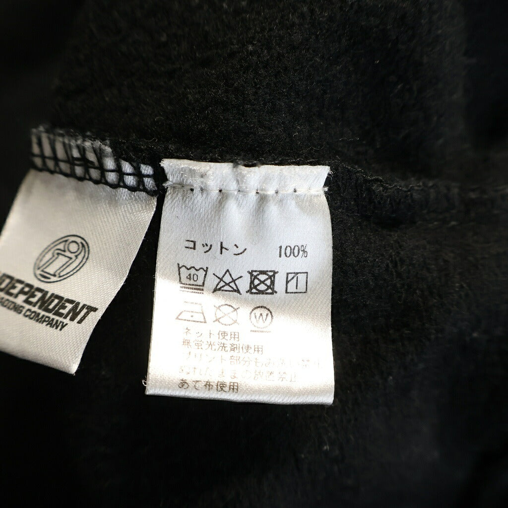 SAPEur(サプール) ×ANTI SOCIAL CLUB アンチソーシャルソーシャルクラブ ロッドマン スウェットプルオーバーパーカー ブラック